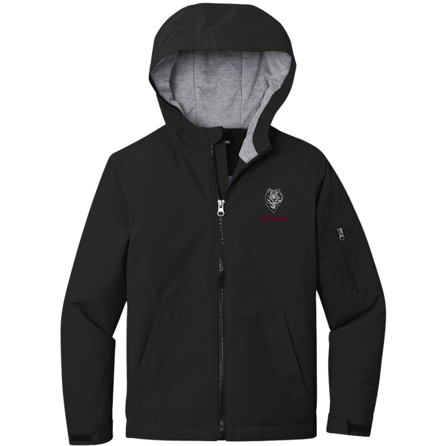 Simms Tigers <span class="pdp-name-mascot">Simms Tigers</span> Sport-Tek Youth Waterproof Insulated Jacket