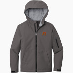 FORT LEE BRIDGEMEN ATHLETICS <span class="pdp-name-mascot">Fort Lee High School Bridgemen Athletics</span> Sport-Tek Youth Waterproof Insulated Jacket Front Thumbnail