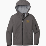 DEFOREST HIGH SCHOOL NORSKIES Sport-Tek Youth Waterproof Insulated Jacket Front Thumbnail