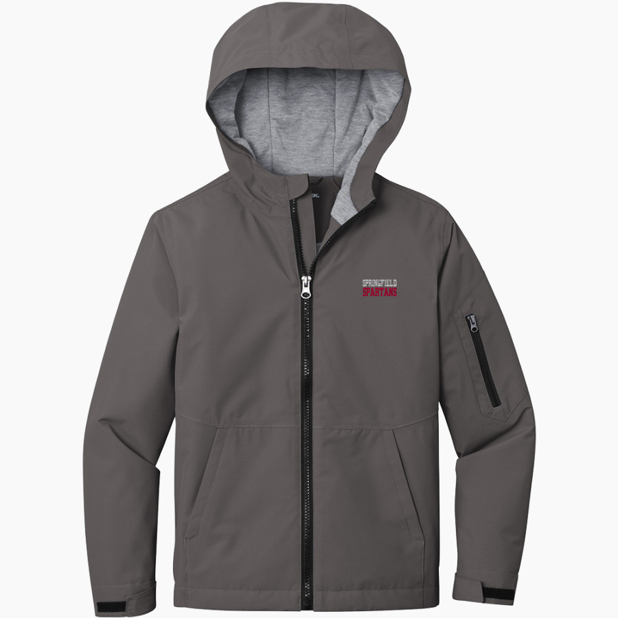 SPRINGFIELD SPARTANS The Online Store <span class="pdp-name-mascot">SPRINGFIELD SPARTANS</span> Sport-Tek Youth Waterproof Insulated Jacket