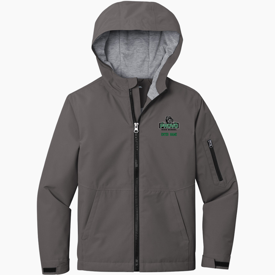 PROVO HIGH SCHOOL BULLDOGS <span class="pdp-name-mascot">PROVO BULLDOGS</span> Sport-Tek Youth Waterproof Insulated Jacket