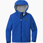 Merrill Mustangs Sport-Tek Youth Waterproof Insulated Jacket Front Thumbnail