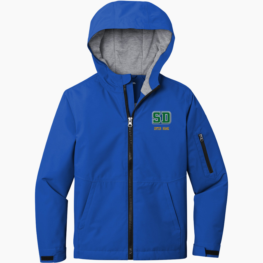 San Domenico Panthers <span class="pdp-name-mascot">San Domenico Panthers</span> Sport-Tek Youth Waterproof Insulated Jacket