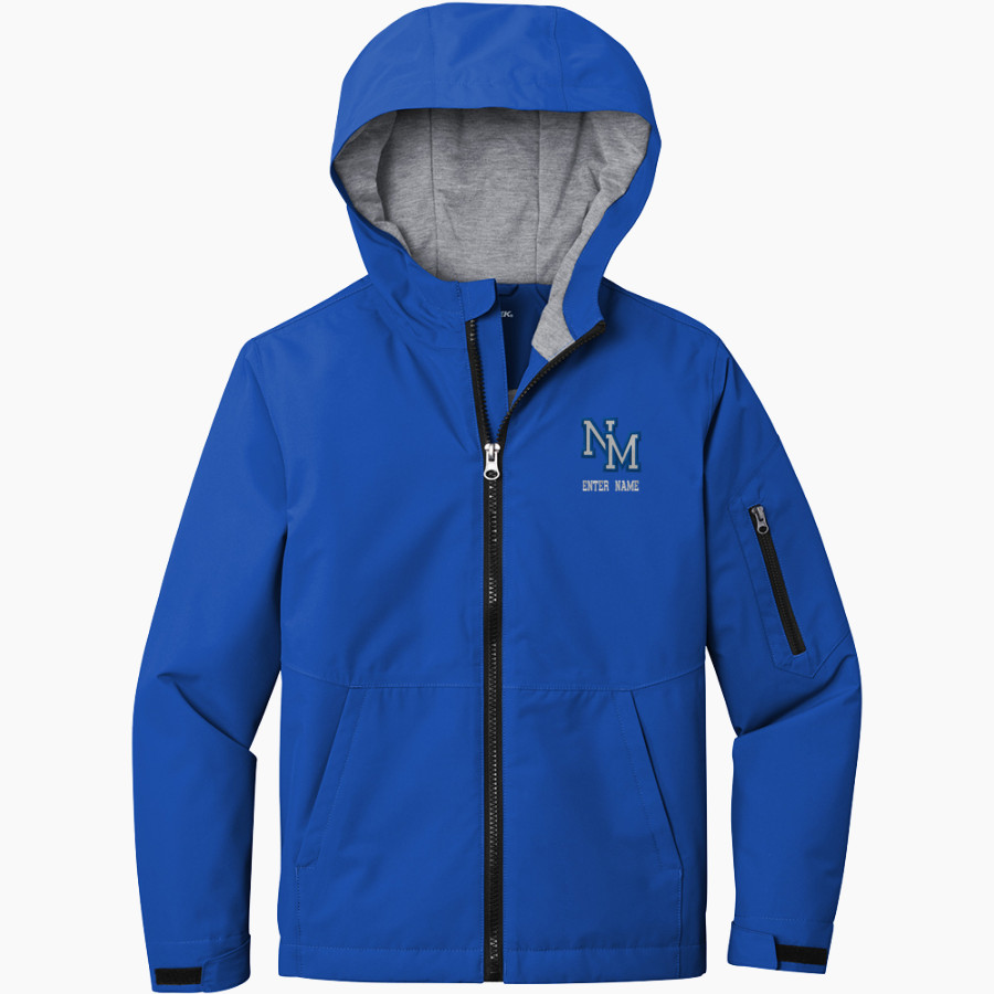 NORTH MASON HIGH SCHOOL BULLDOGS <span class="pdp-name-mascot">NORTH MASON BULLDOGS</span> Sport-Tek Youth Waterproof Insulated Jacket