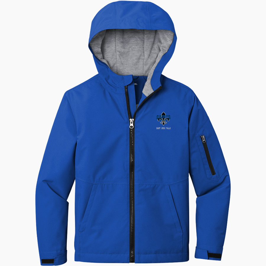 SAINTS CROIX FALLS HIGH SCHOOL SAINTS <span class="pdp-name-mascot">SAINT CROIX FALLS SAINTS</span> Sport-Tek Youth Waterproof Insulated Jacket