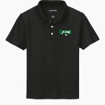 ULS Jr. Bows Sport-Tek Youth UV Micropique Polo Front Thumbnail