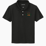 Shark Research & Conservation The Official Online Store Sport-Tek Youth UV Micropique Polo Front Thumbnail