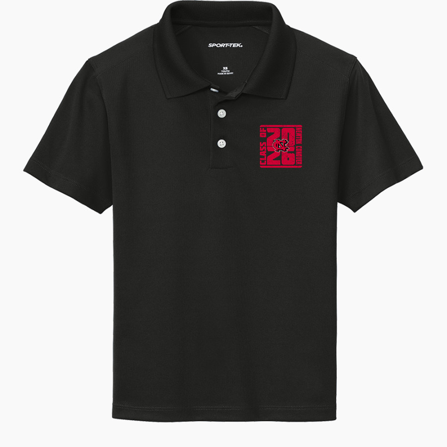 Newton Conover Red Devils <span class="pdp-name-mascot">Newton Conover Red Devils</span> Sport-Tek Youth UV Micropique Polo