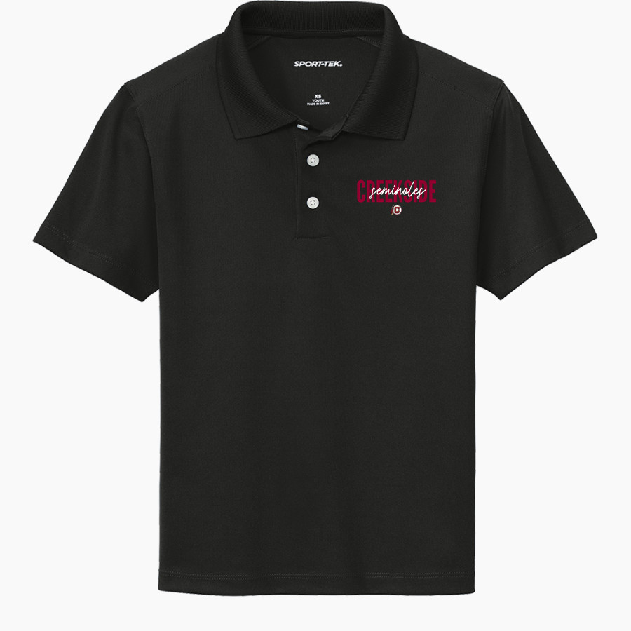 Creekside Seminoles Sport-Tek Youth UV Micropique Polo