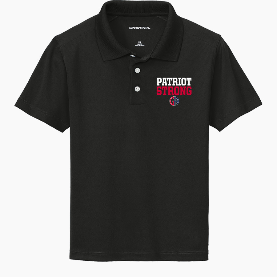 Germantown Academy Patriots <span class="pdp-name-mascot">Germantown Academy Patriots</span> Sport-Tek Youth UV Micropique Polo