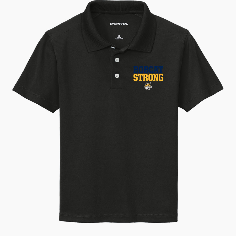 WHITEFORD HIGH SCHOOL BOBCATS <span class="pdp-name-mascot">WHITEFORD BOBCATS</span> Sport-Tek Youth UV Micropique Polo