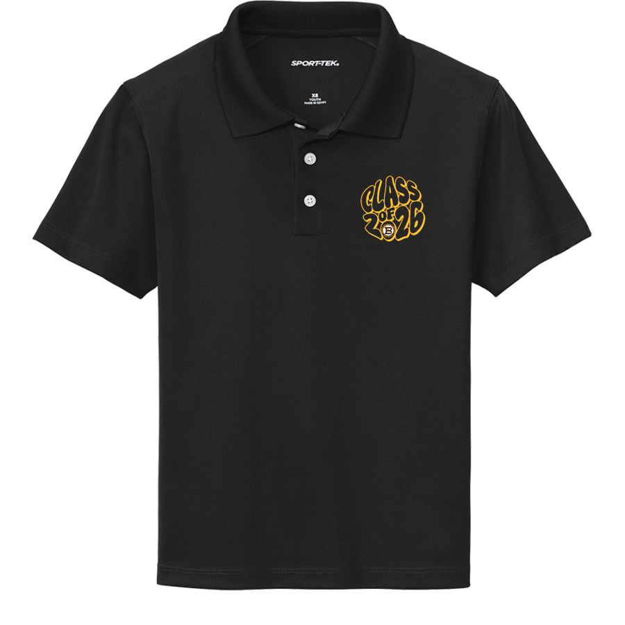 Brush Arcs <span class="pdp-name-mascot">Charles F Brush High School Arcs</span> Sport-Tek Youth UV Micropique Polo