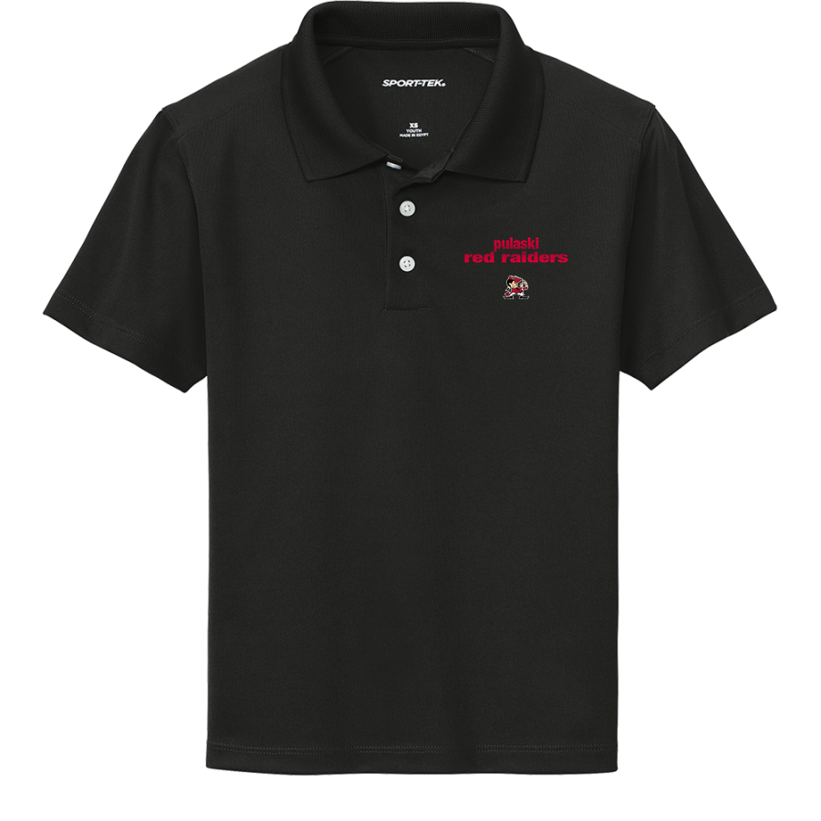 Pulaski Red Raiders <span class="pdp-name-mascot">Pulaski Red Reaiders</span> Sport-Tek Youth UV Micropique Polo