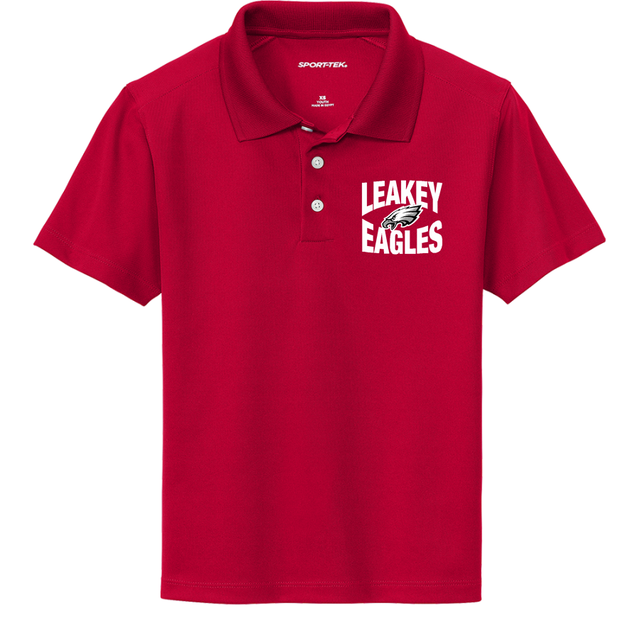 LEAKEY HIGH SCHOOL EAGLES <span class="pdp-name-mascot">LEAKEY EAGLES</span> Sport-Tek Youth UV Micropique Polo