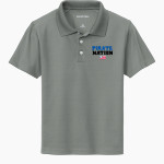 Wheatland High School Pirates <span class="pdp-name-mascot">Wheatland High School Pirates</span> Sport-Tek Youth UV Micropique Polo Front Thumbnail