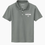 Saint Peter High School SAINTS ONLINE STORE <span class="pdp-name-mascot">Saint Peter Saints</span> Sport-Tek Youth UV Micropique Polo Front Thumbnail