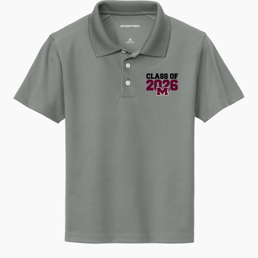 MILLBURY SR HIGH SCHOOL WOOLIES Sport-Tek Youth UV Micropique Polo