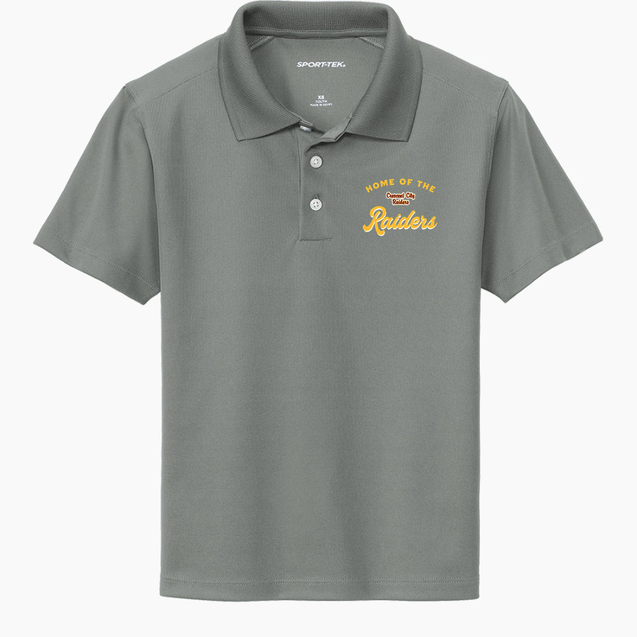 CRESCENT CITY SENIOR HIGH SCHOOL RAIDERS <span class="pdp-name-mascot">CRESCENT CITY RAIDERS</span> Sport-Tek Youth UV Micropique Polo