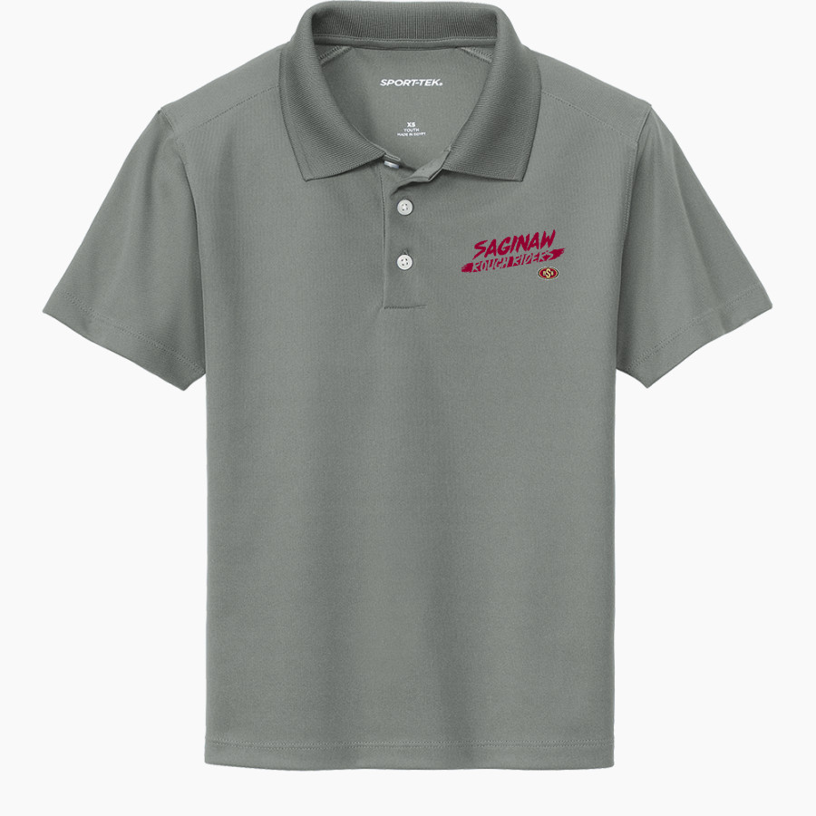 SAGINAW HIGH SCHOOL ROUGH RIDERS Sport-Tek Youth UV Micropique Polo