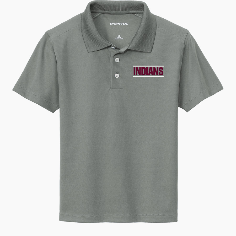 DOBYNS-BENNETT HIGH SCHOOL INDIANS <span class="pdp-name-mascot">DOBYNS - BENNETT INDIANS</span> Sport-Tek Youth UV Micropique Polo