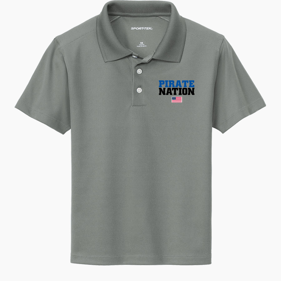 Wheatland High School Pirates <span class="pdp-name-mascot">Wheatland High School Pirates</span> Sport-Tek Youth UV Micropique Polo