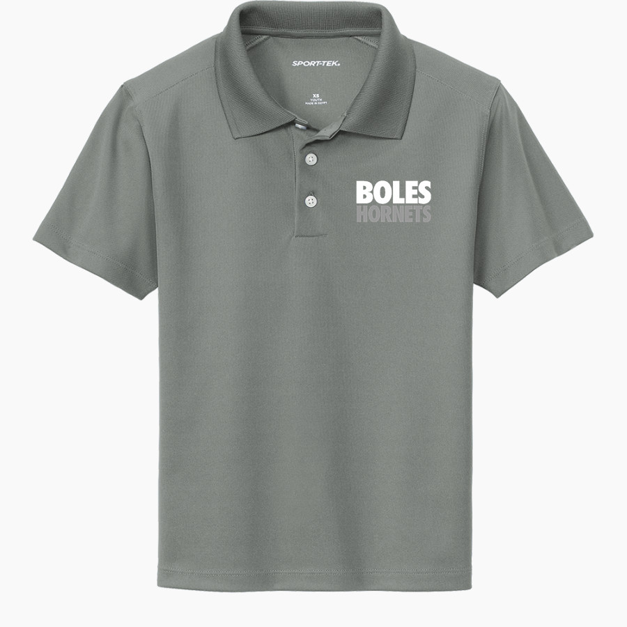 BOLES HIGH SCHOOL HORNETS Sport-Tek Youth UV Micropique Polo