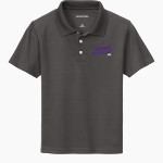 Bergman Dolphins Sport-Tek Youth UV Micropique Polo Front Thumbnail