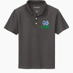 Mount Alvernia Academy Hawks Sport-Tek Youth UV Micropique Polo Front Thumbnail