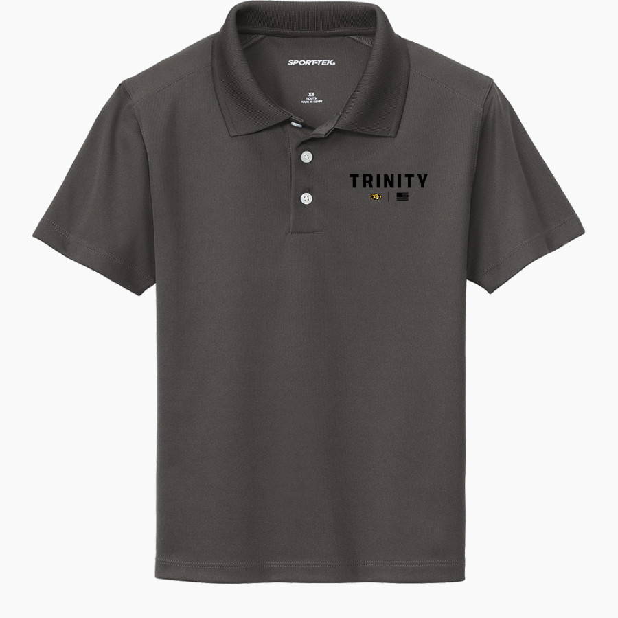 Trinity Tigers Sport-Tek Youth UV Micropique Polo