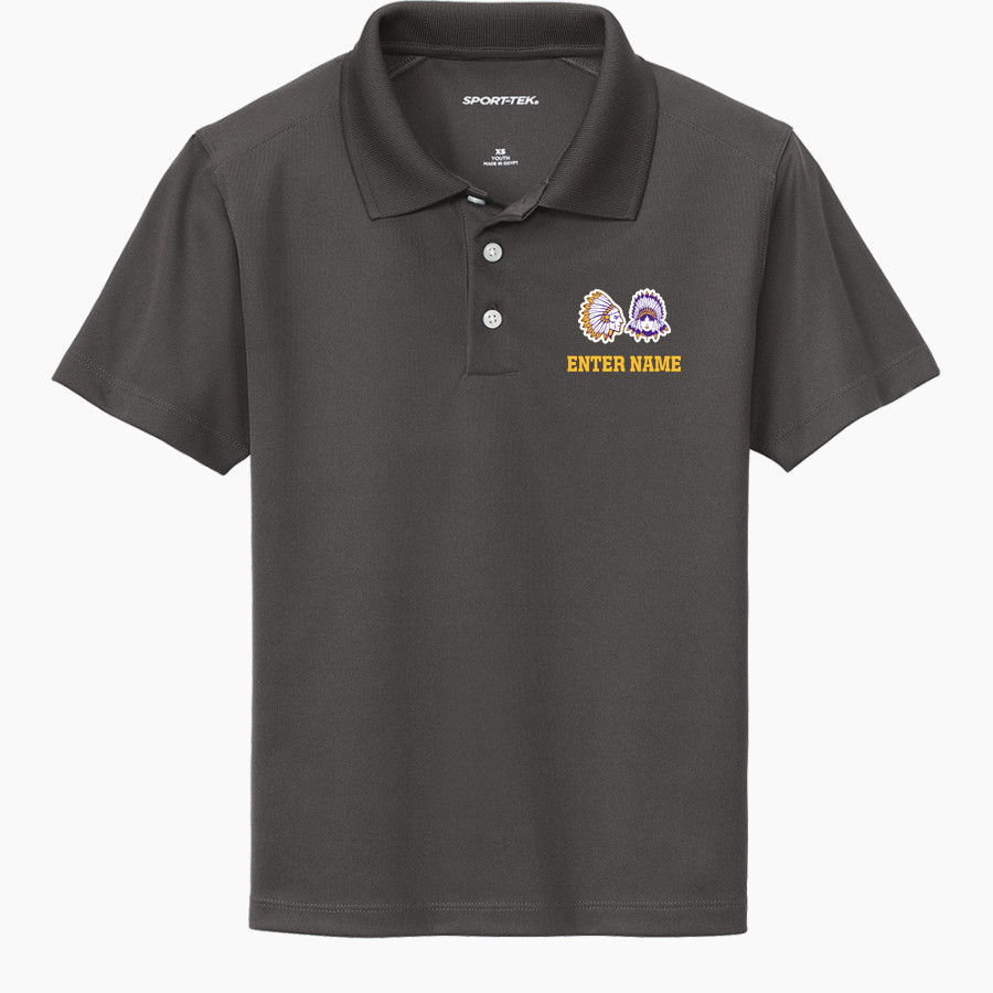 Scottsburg SMS <span class="pdp-name-mascot">Scottsburg SMS</span> Sport-Tek Youth UV Micropique Polo