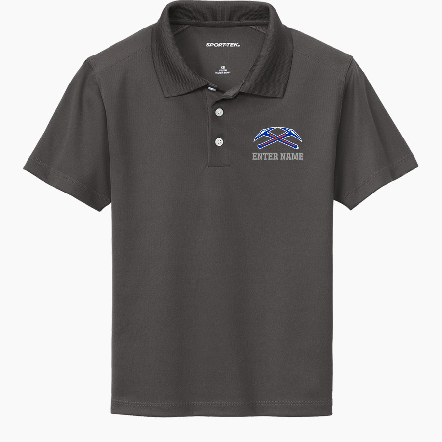 UW-Platteville PIONEERS ONLINE STORE Sport-Tek Youth UV Micropique Polo
