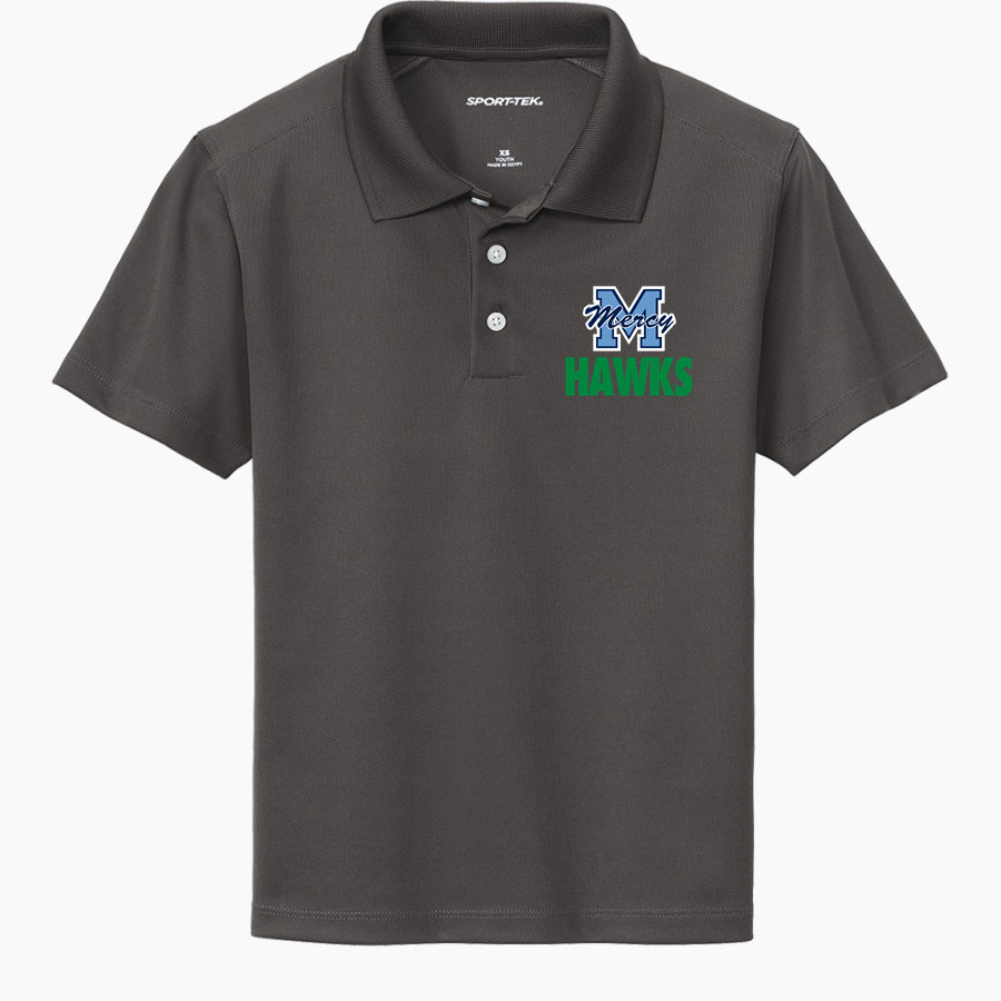 Mount Alvernia Academy Hawks Sport-Tek Youth UV Micropique Polo