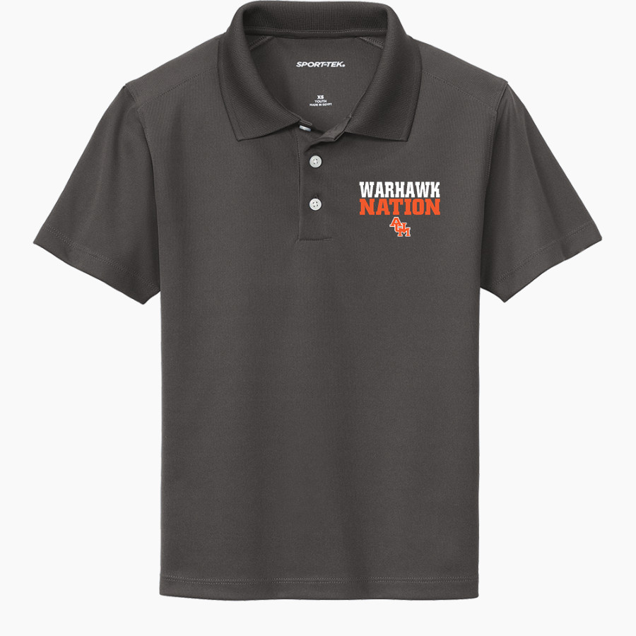 AUM Warhawks Sport-Tek Youth UV Micropique Polo