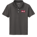 Belle Plaine Tigers <span class="pdp-name-mascot">Belle Plaine Tigers</span> Sport-Tek Youth UV Micropique Polo Front Thumbnail