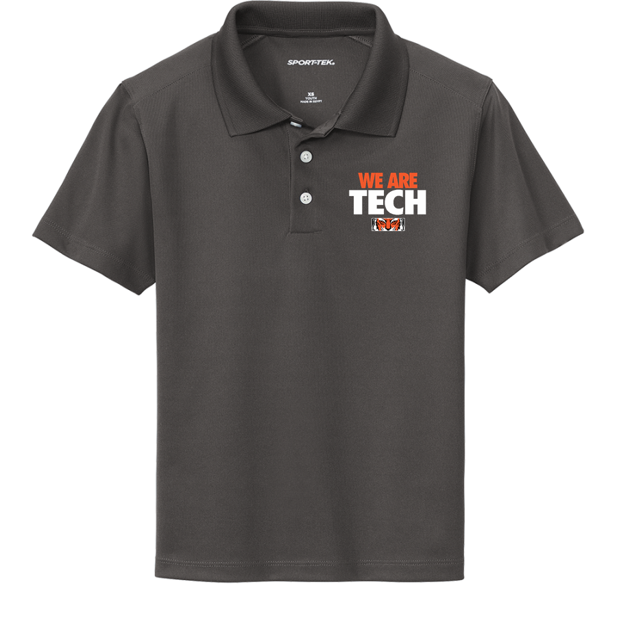 Tech High School Tigers <span class="pdp-name-mascot">Tech High School</span> Sport-Tek Youth UV Micropique Polo