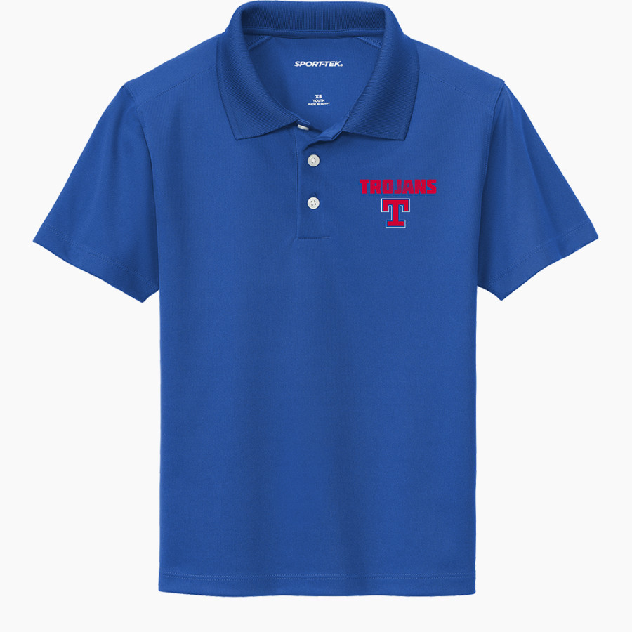 Tremper Trojans Sport-Tek Youth UV Micropique Polo