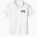 Oak Farm Montessori Falcons <span class="pdp-name-mascot">Oak Farm Montessori Falcons</span> Sport-Tek Youth UV Micropique Polo Front Thumbnail