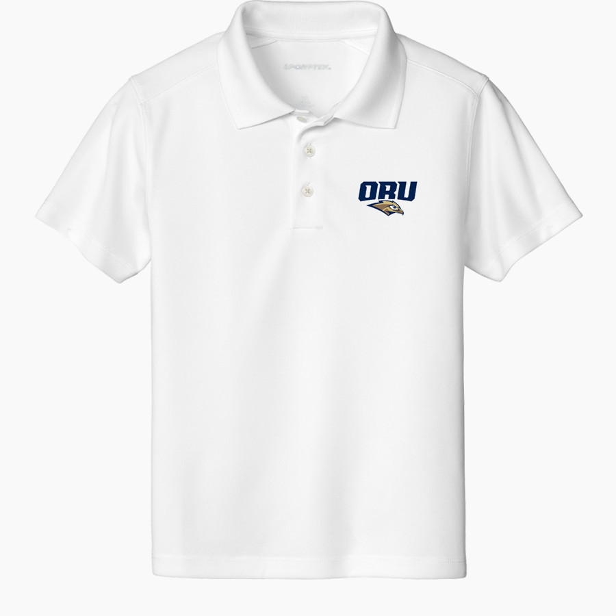 Oral Roberts Golden Eagles <span class="pdp-name-mascot">Oral Roberts Golden Eagles</span> Sport-Tek Youth UV Micropique Polo