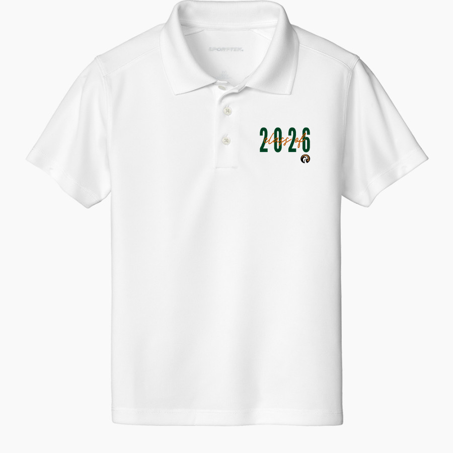 Oak Farm Montessori Falcons <span class="pdp-name-mascot">Oak Farm Montessori Falcons</span> Sport-Tek Youth UV Micropique Polo