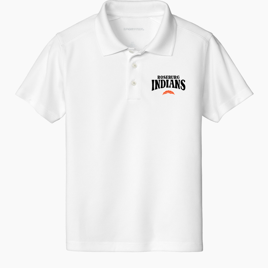 Roseburg Indians <span class="pdp-name-mascot">Roseburg Indians</span> Sport-Tek Youth UV Micropique Polo