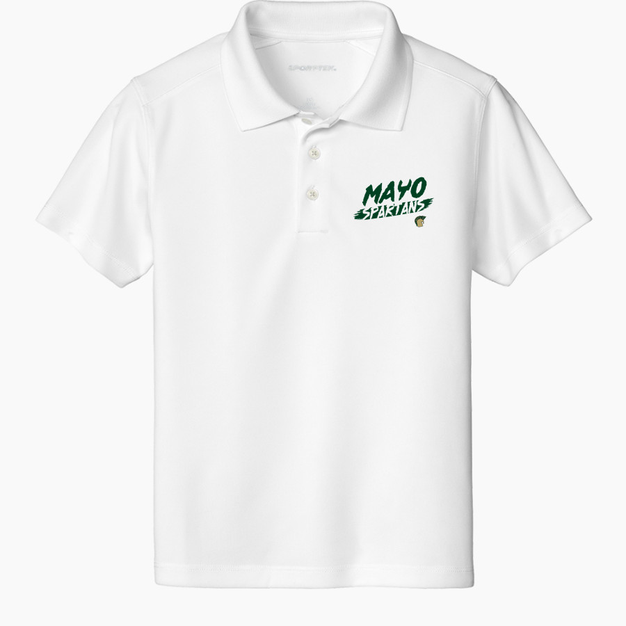 Mayo Spartans <span class="pdp-name-mascot">Mayo Spartans</span> Sport-Tek Youth UV Micropique Polo