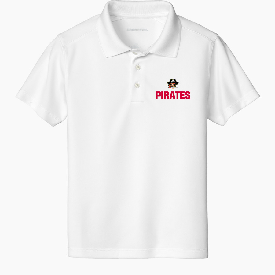 PECK COMMUNITY Pirates Sport-Tek Youth UV Micropique Polo