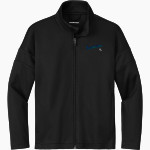 Doane Stuart Thunderchickens Thunderchickens <span class="pdp-name-mascot">Doane Stuart Thunderchickens</span> Sport-Tek Youth Travel Full-Zip Jacket Front Thumbnail