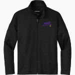 RUNGE HIGH SCHOOL YELLOWJACKETS <span class="pdp-name-mascot">RUNGE YELLOWJACKETS</span> Sport-Tek Youth Travel Full-Zip Jacket Front Thumbnail