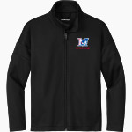 MILL RIVER UNION HIGH SCHOOL MINUTEMEN Sport-Tek Youth Travel Full-Zip Jacket Front Thumbnail