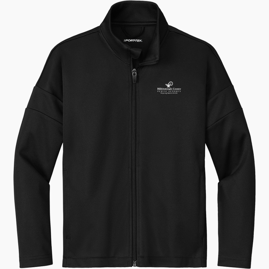 Hillsborough County Public Schools <span class="pdp-name-mascot">Hillsborough County Public Schools</span> Sport-Tek Youth Travel Full-Zip Jacket