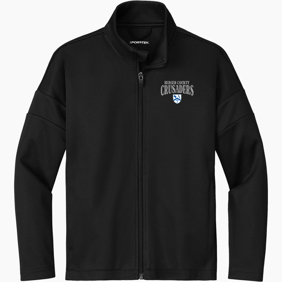 HACKENSACK CHRISTIAN SCHOOL CRUSADERS <span class="pdp-name-mascot">HACKENSACK CRUSADERS</span> Sport-Tek Youth Travel Full-Zip Jacket