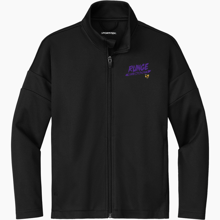 RUNGE HIGH SCHOOL YELLOWJACKETS <span class="pdp-name-mascot">RUNGE YELLOWJACKETS</span> Sport-Tek Youth Travel Full-Zip Jacket