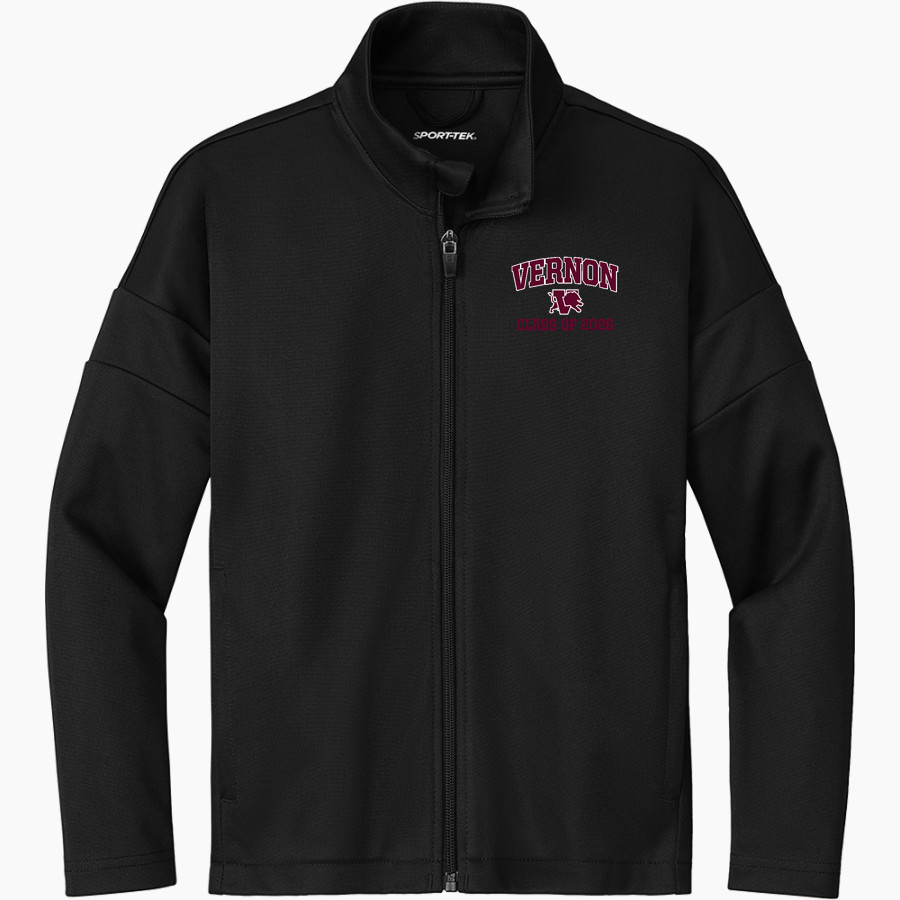 VERNON HIGH SCHOOL LIONS <span class="pdp-name-mascot">VERNON LIONS</span> Sport-Tek Youth Travel Full-Zip Jacket