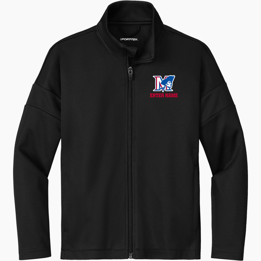MILL RIVER UNION HIGH SCHOOL MINUTEMEN Sport-Tek Youth Travel Full-Zip Jacket